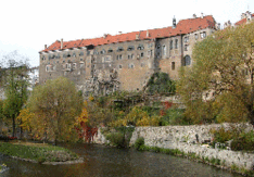 замок в Чешском Крумлове