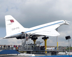 Ту-144 в музее Museum Sinsheim в Германии